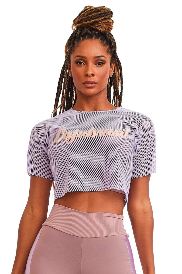 Cropped Smiling / Lilas/180