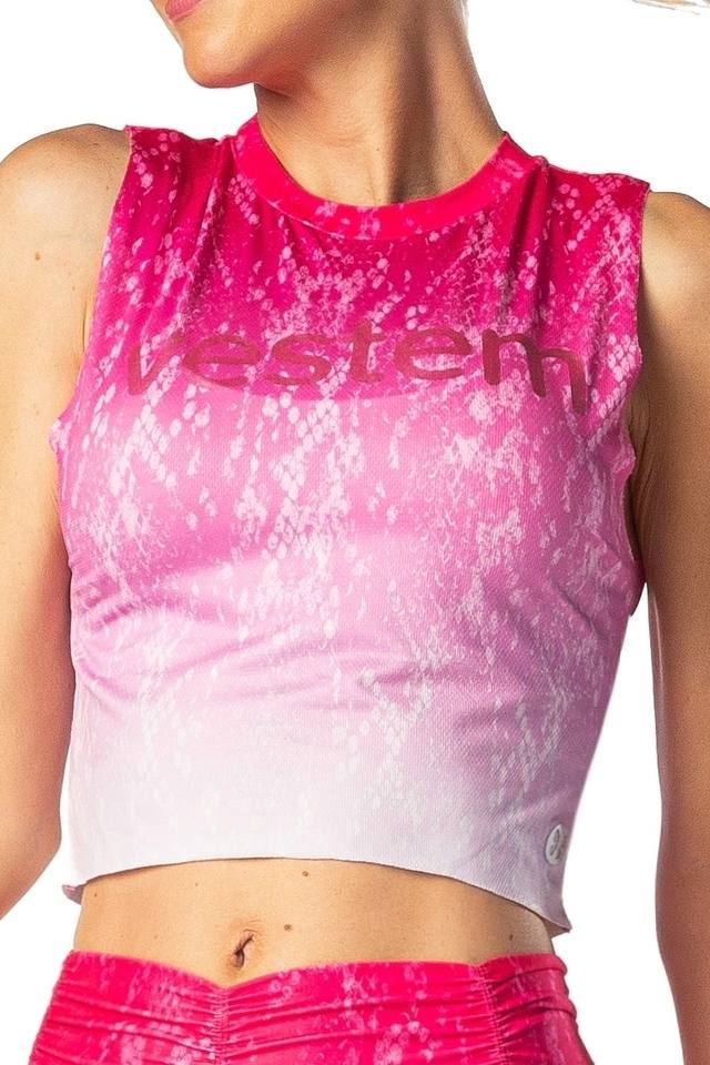 Regata Dry Fit New Garden Monocromia Pink Neon E1042, foto 3