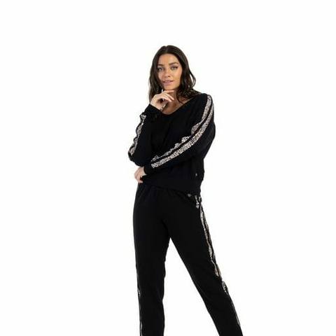 Blusa Manga Longa Amara Preto