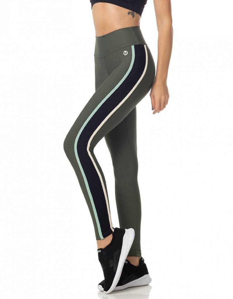Legging Fuso Alexandrita Verde Croco