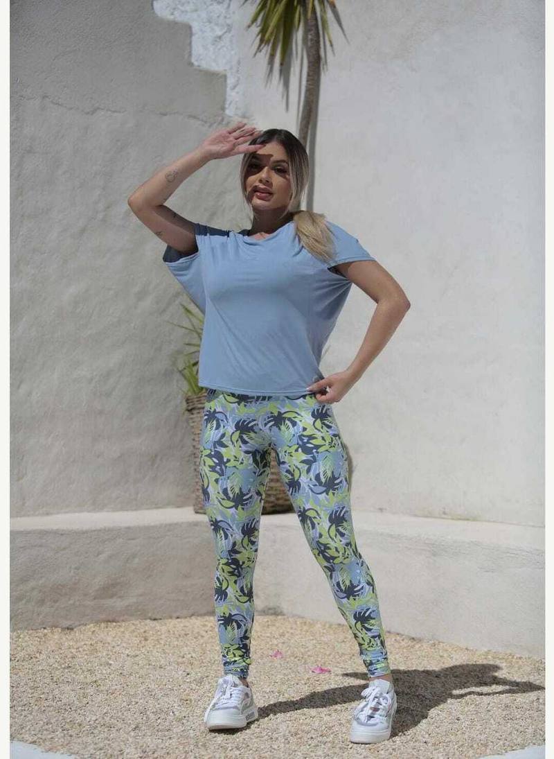 Blusa Dry Fit Manga Curta Esparta - Azul Garoa, foto 13