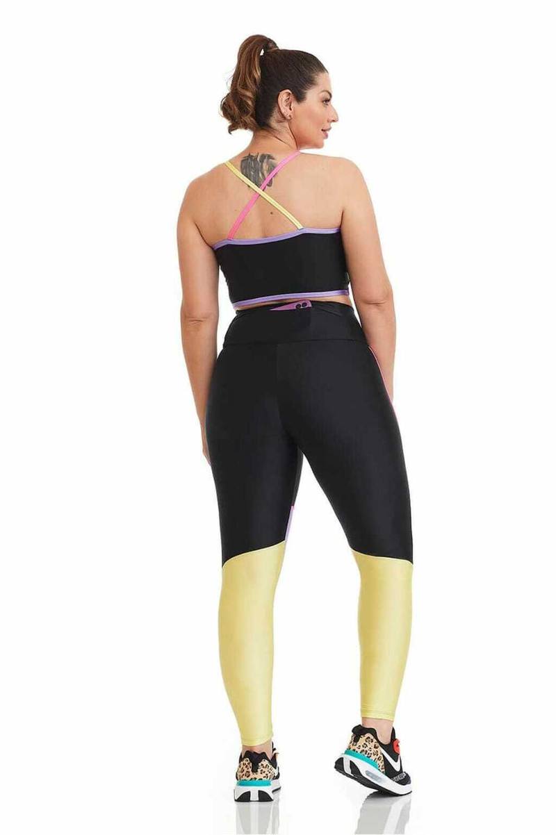 Top Cropped Atletika Colors / Preto, foto 8