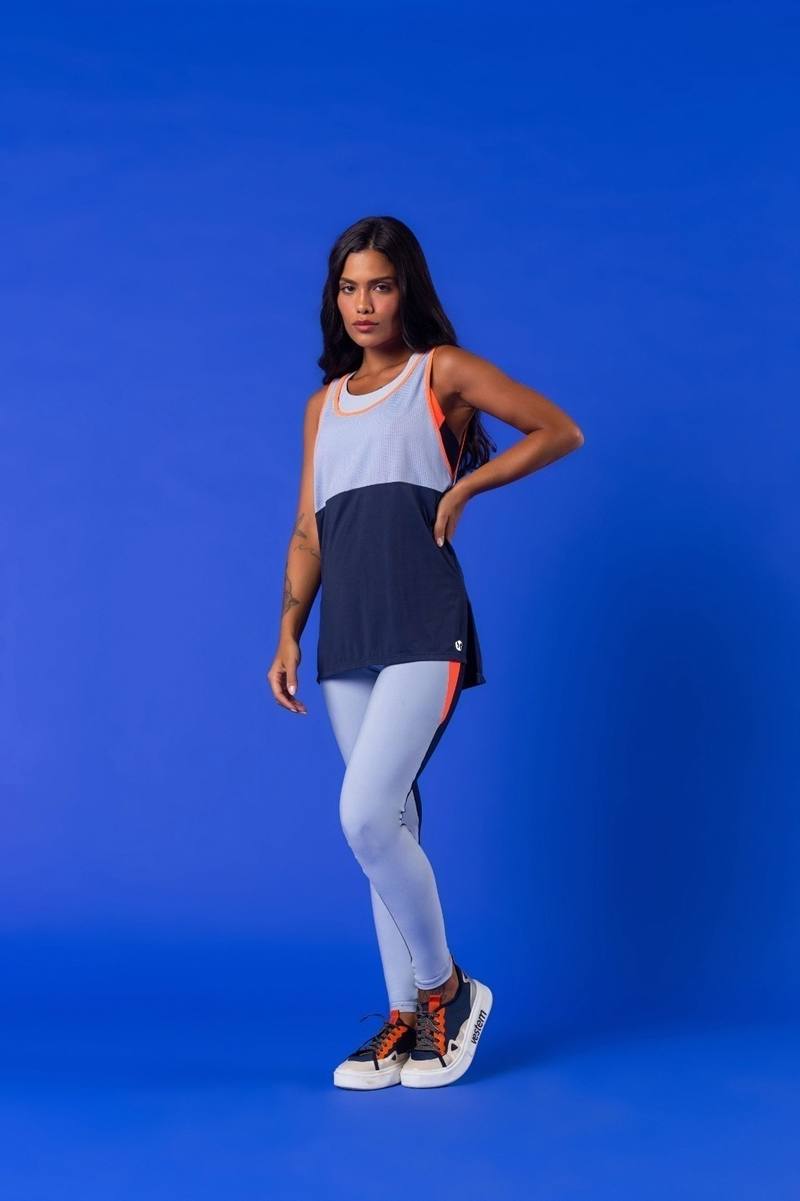 Regata Paris - Azul Garoa