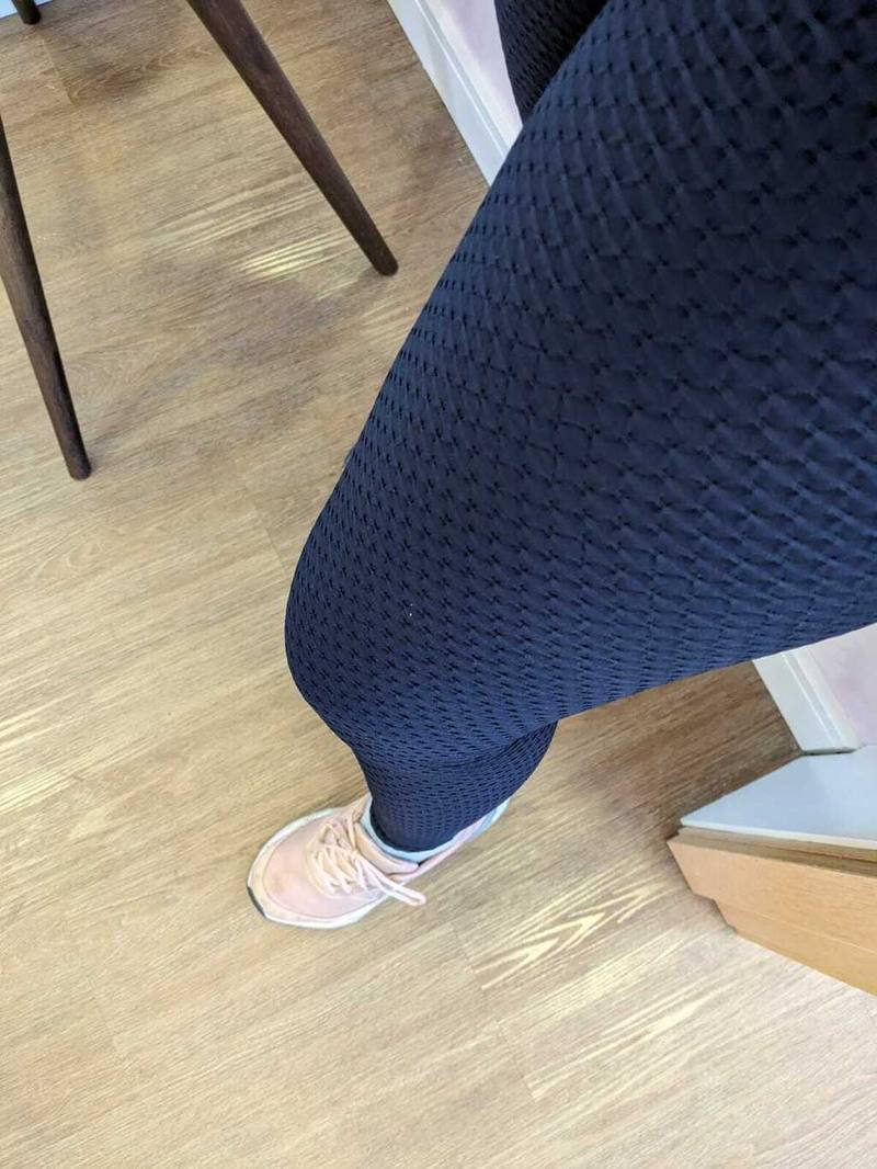 Conjunto Top e Legging Jacquard Brocado Basico Preto, foto 8