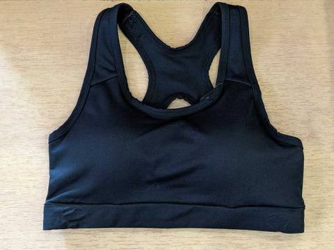 Top Preto Detalhe Costas