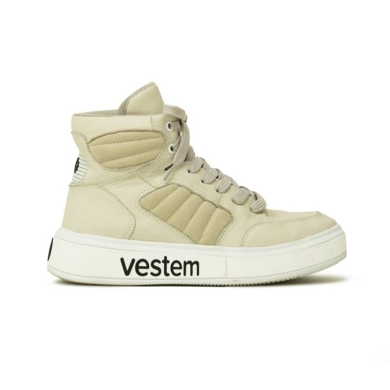 Botinha Basquiat T25 Off White / Cru, foto 2