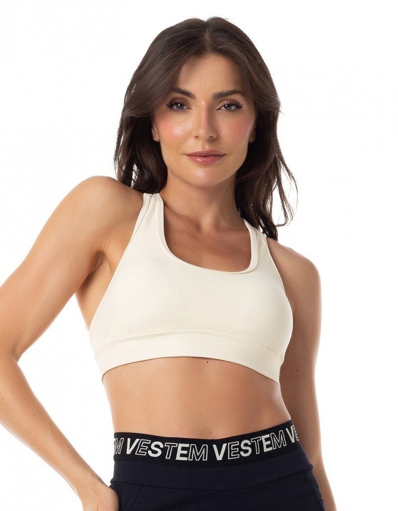 Top Braga Off White/Cru, foto 3