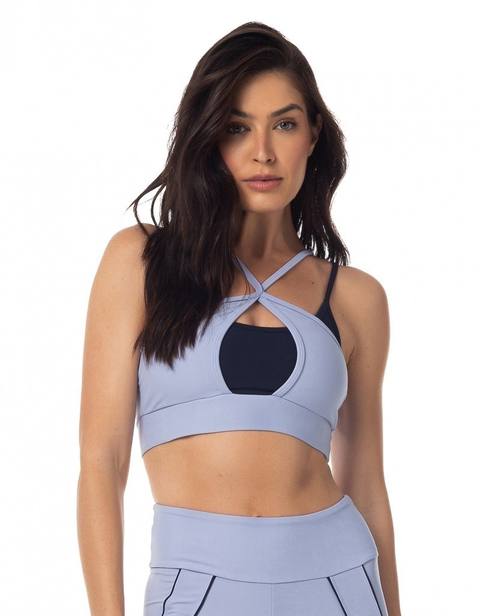 Top Rodolita - Azul Garoa