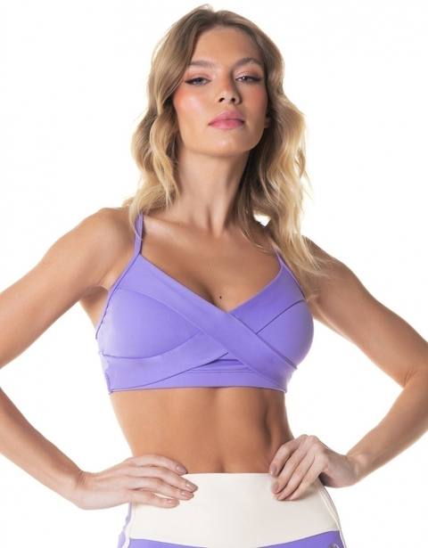 Top Yoga - Lavanda Neon