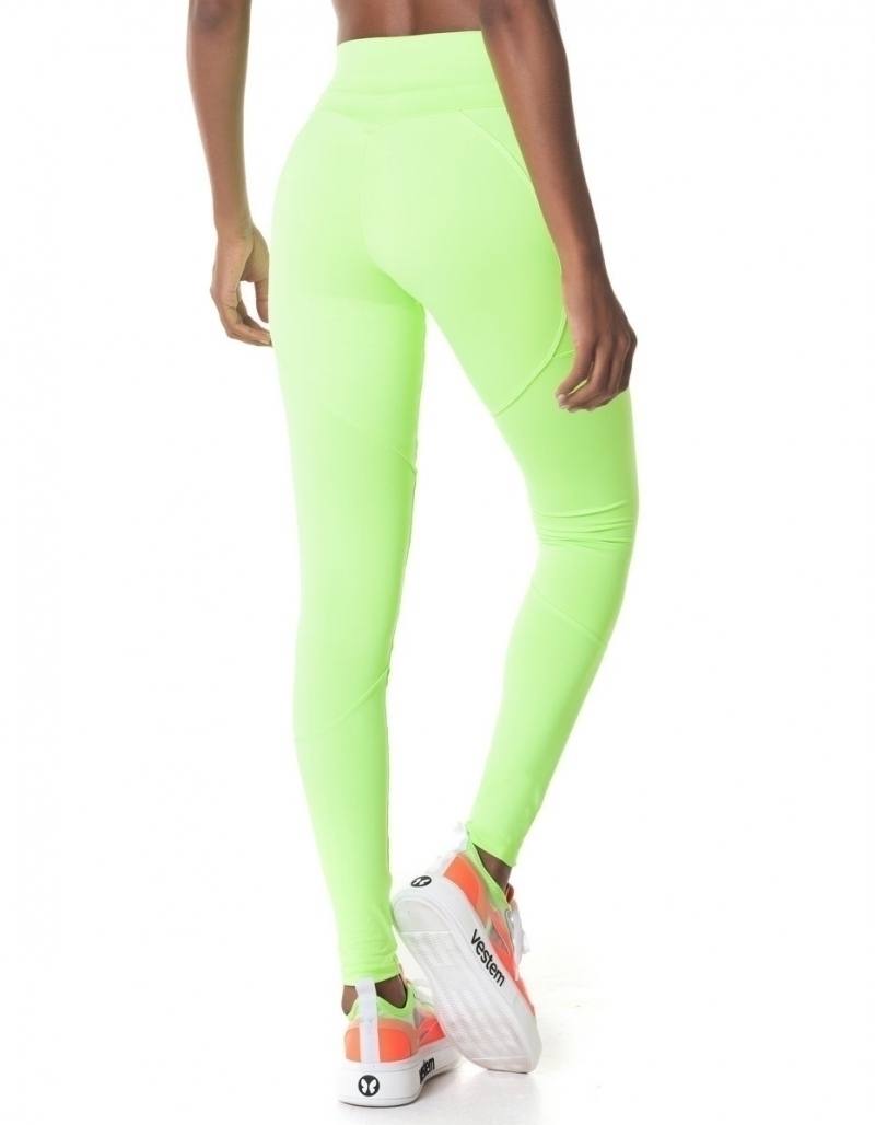Legging Fuso Eco - Verde Neon, foto 4
