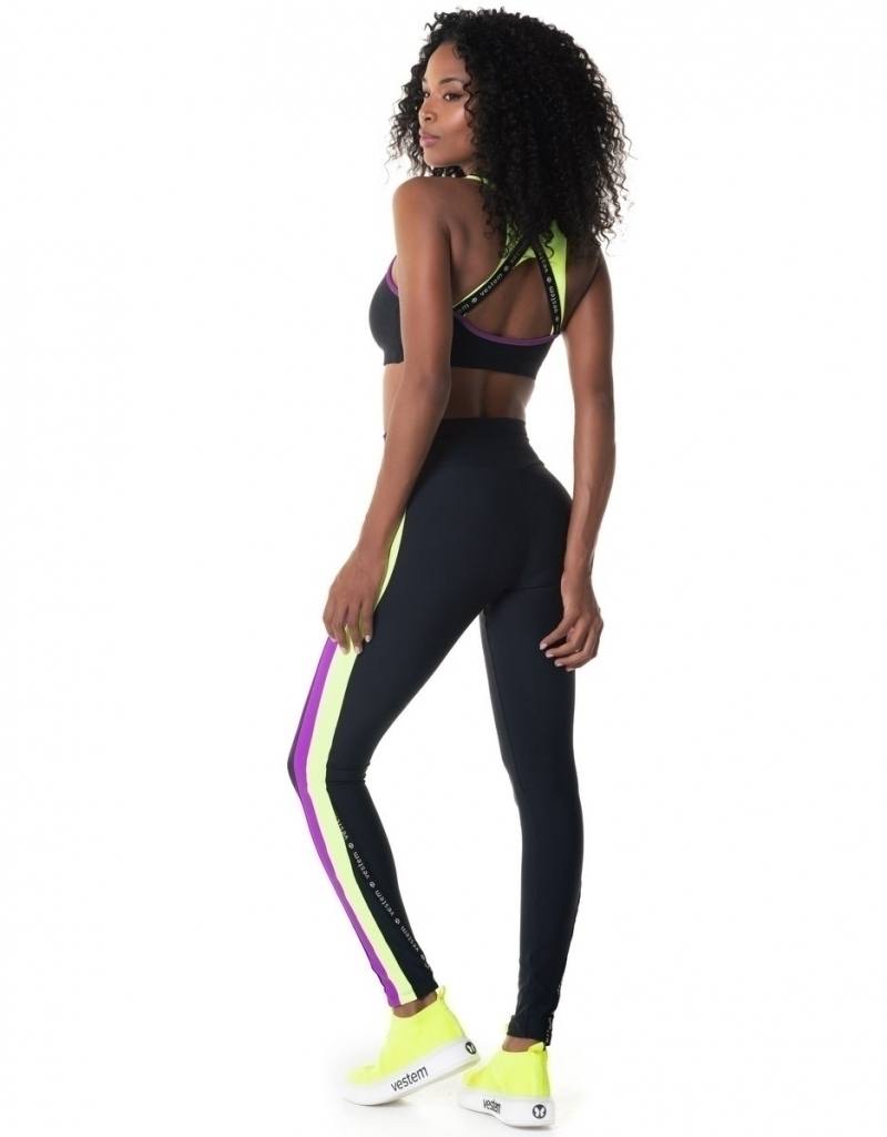 Legging Fuso East - Preto, foto 3