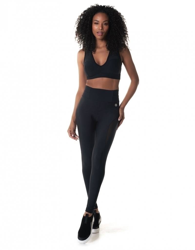 Legging Fuso Skin - Preto