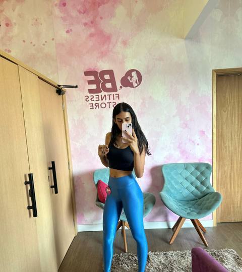 Legging Wonder Azul Turquesa
