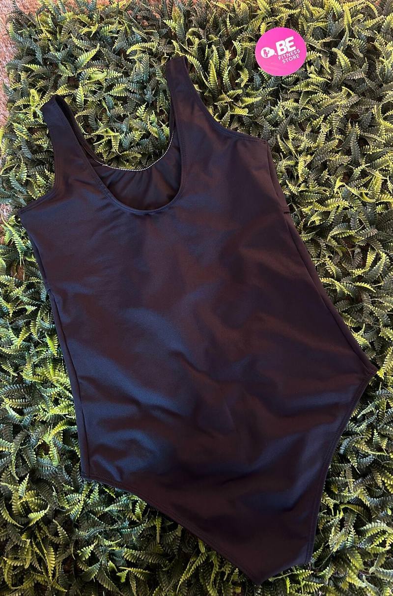 Maio Natação Preto Liso, foto 3