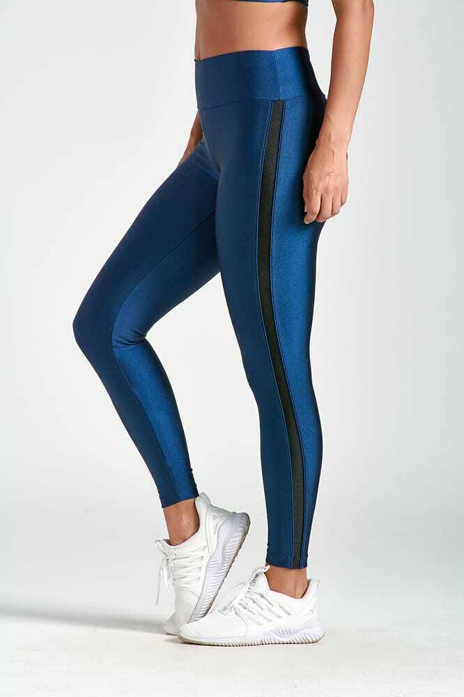 Legging Scarlett Motion Brilho Azul Shark, foto 3