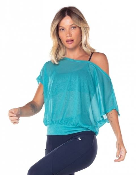 Blusa Manga Curta Off Shoulder Luna - Nannai