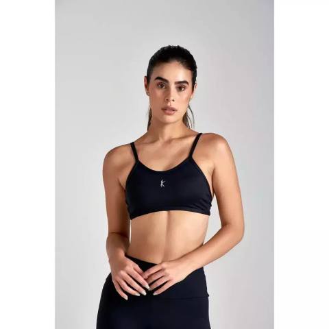 Top Anna Go Basic Fit Preto