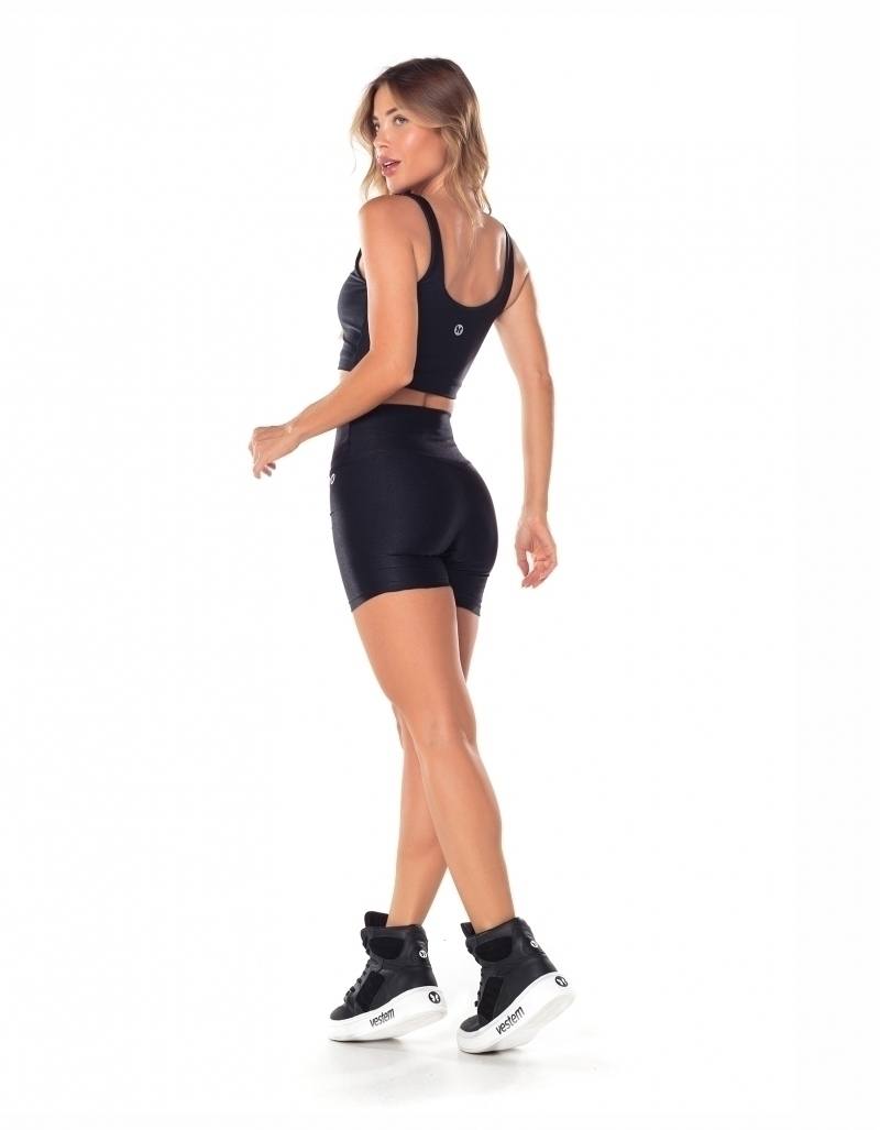 Top Cropped Lily - Preto, foto 4