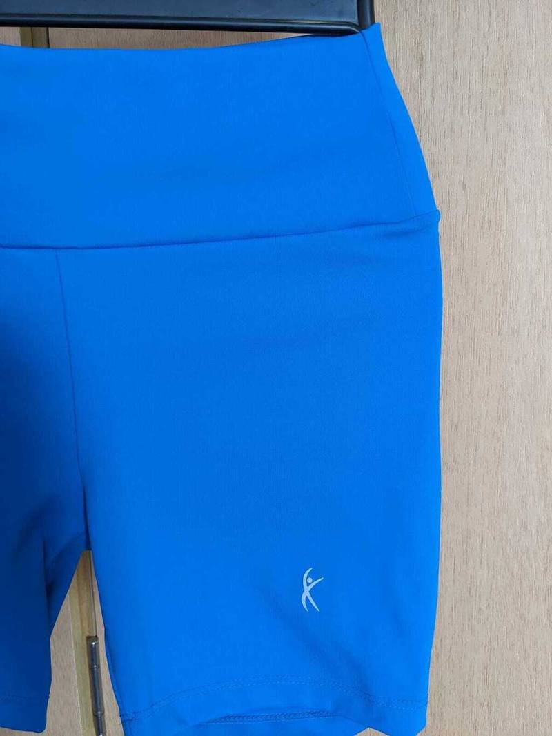 Short Lina Go Basic Fit Azul Maresia, foto 3