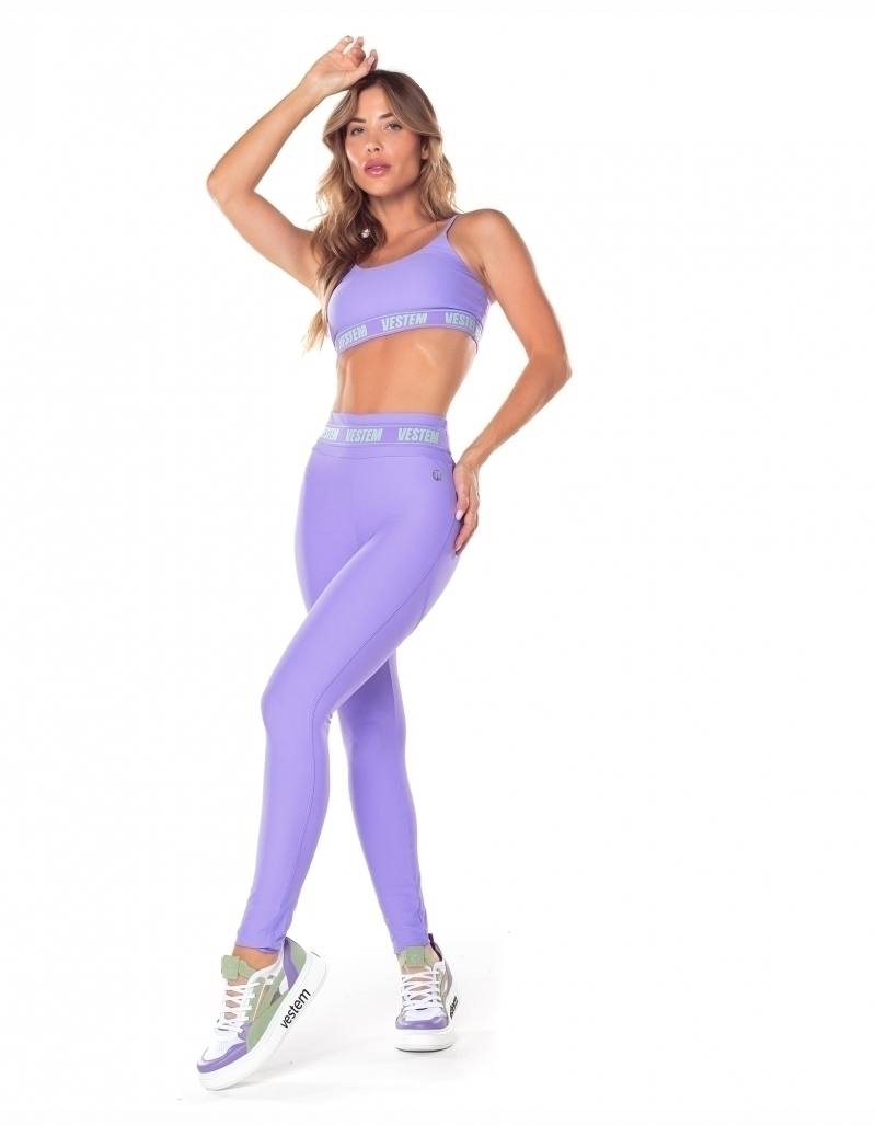 Top Elástico Personalizado Hera - Lavanda Neon, foto 5