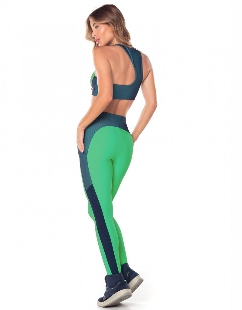 Top Assimetrico Waves - Verde Twist, foto 6