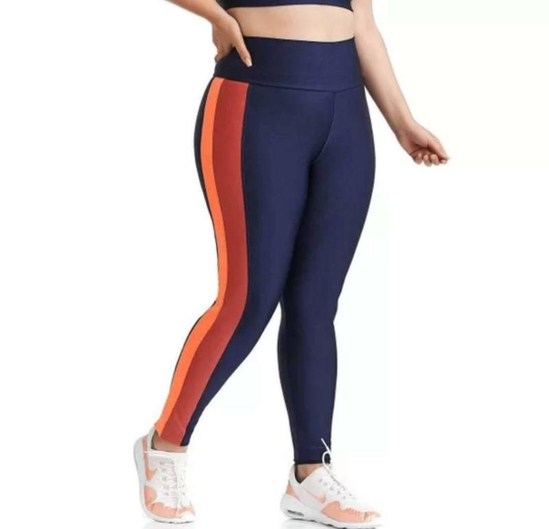 Legging Mood / Azul/187 Plus Size