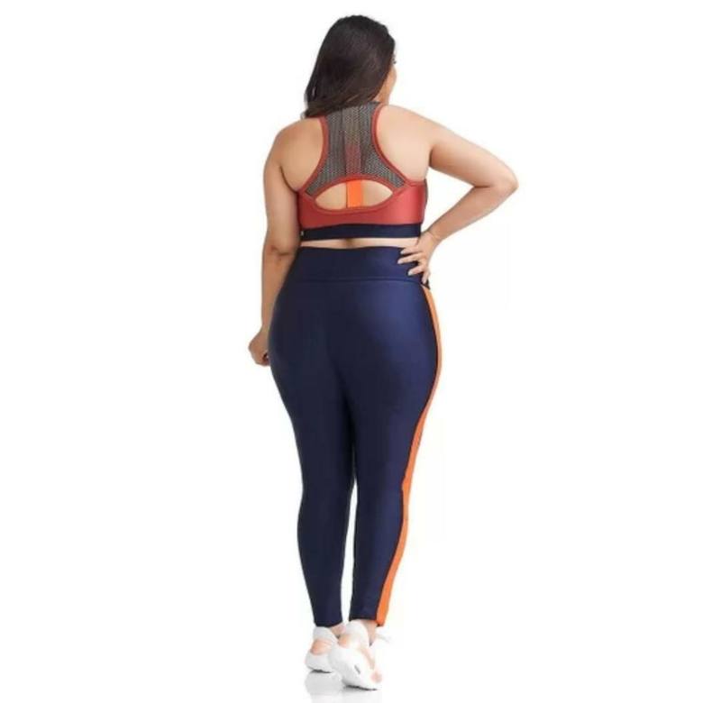 Legging Mood / Azul/187 Plus Size, foto 4
