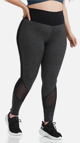 Legging Nz Power / Cinza Escuro/117* Plus Size