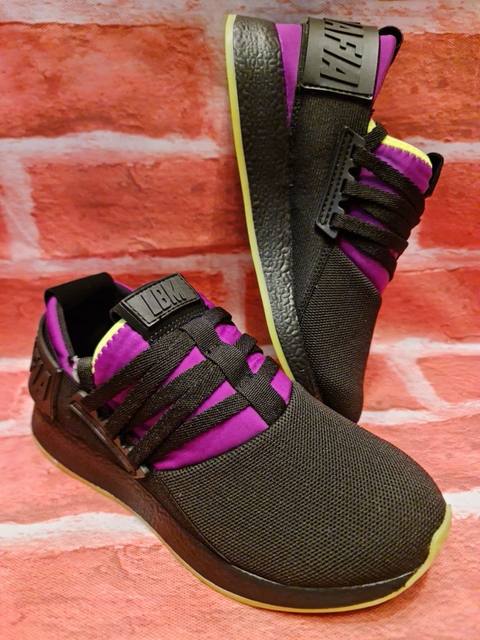 Tenis Saturn2 Preto e Roxo