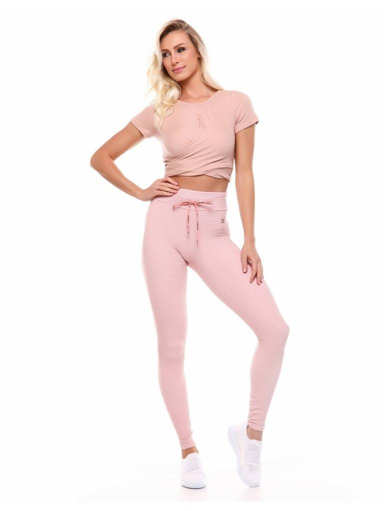Blusa Manga Curta Vitoria Rosa Romance Rosa Romance